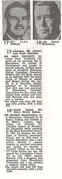 Old newspaper cutting about Birley High School